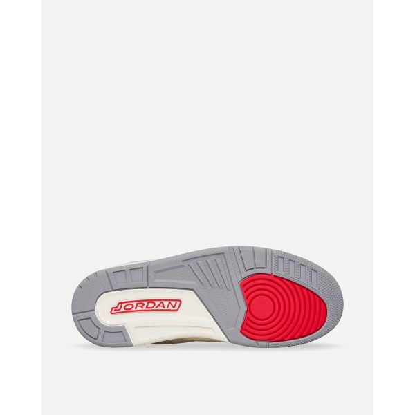 Scarpe da ginnastica Nike Jordan Air Jordan 3 Retro 'Muslin' Bianco / Grigio cemento