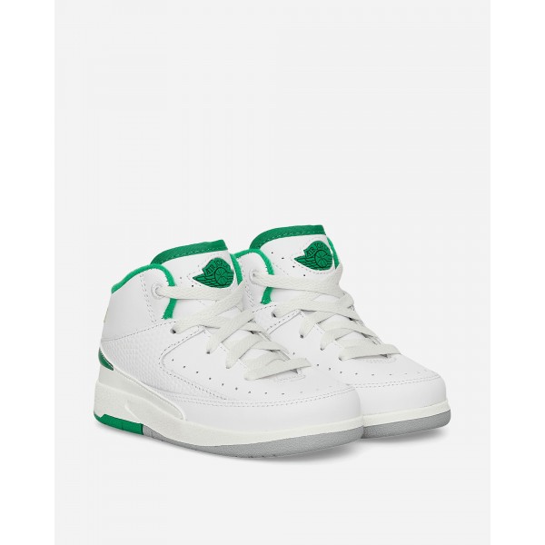 Scarpe da ginnastica Nike Jordan Air Jordan 2 Retro (TD) Bianco / Verde Fortuna