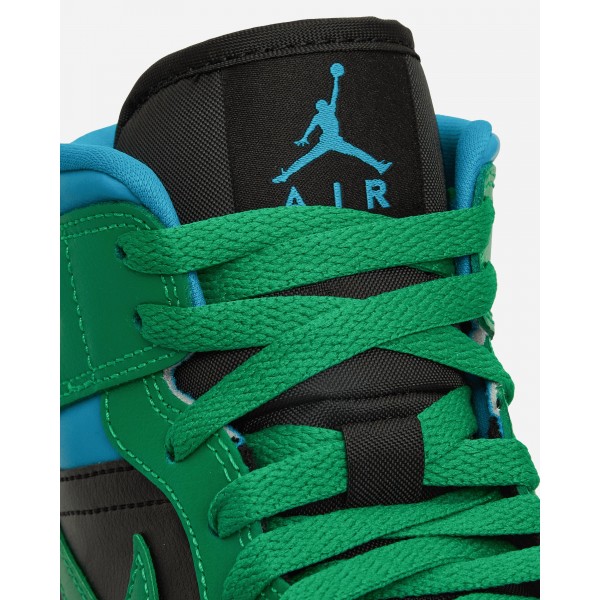 Scarpe da ginnastica Nike Jordan WMNS Air Jordan 1 Mid Nero / Lucky Green