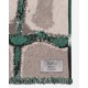 Coperta Serapis Green Grid Jacquard Verde