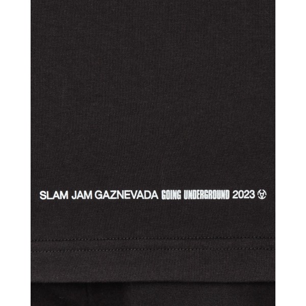 Maglietta Slam Jam Gaznevada Graphic Nero