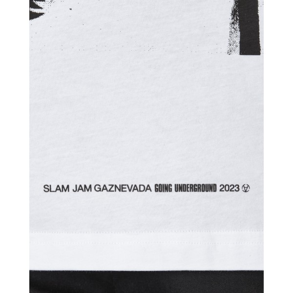Slam Jam Maglietta grafica Gaznevada Bianco