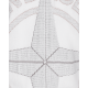 Stone Island Inside Out Logo Felpa con cappuccio e zip Bianco
