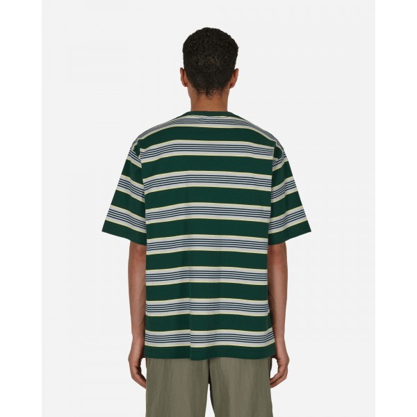 Maglietta A Bathing Ape Hoop One Point Relaxed Fit Verde