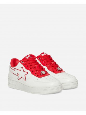 A Bathing Ape BAPE STA #8 M1 Sneakers Bianco / Rosso