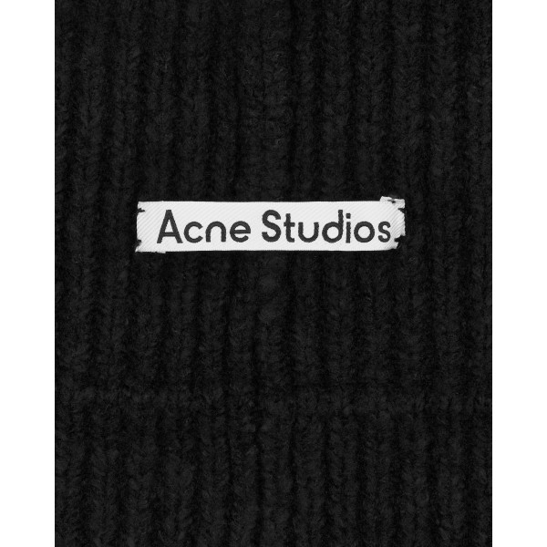 Acne Studios - Berretto in maglia di lana nero