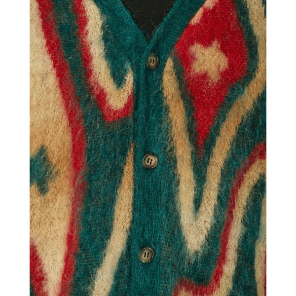 Ahluwalia Ongoye Cardigan in maglia Multicolore