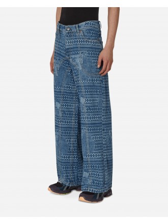 Jeans in denim Ahluwalia Kampala Blu