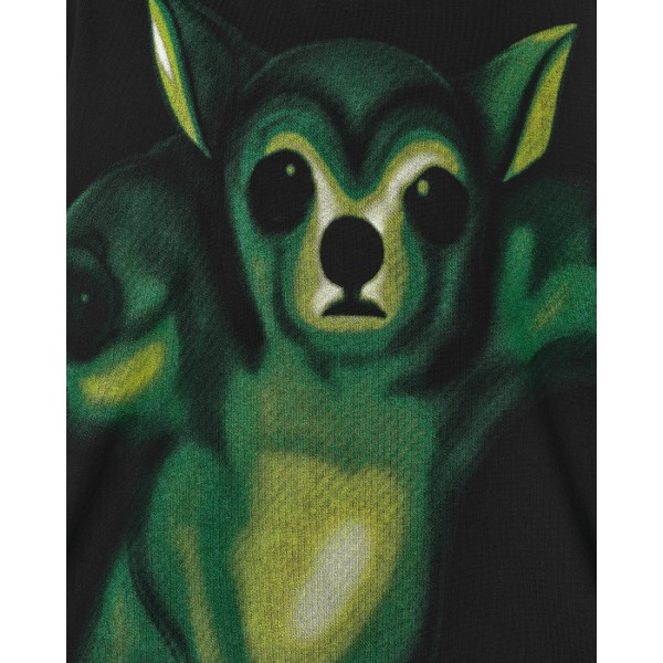 Maglietta con cappuccio Anonymous Club Chihuahua nero