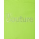 Anonymous Club Club Couture Maglietta con cappuccio verde acido