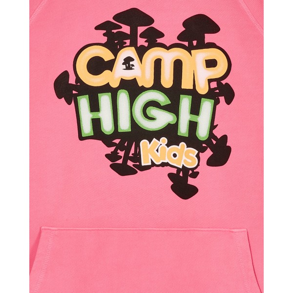 Felpa con cappuccio Camp High Camp High Kids Rosa
