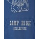 Camp High G-Nome Felpa con cappuccio Blu