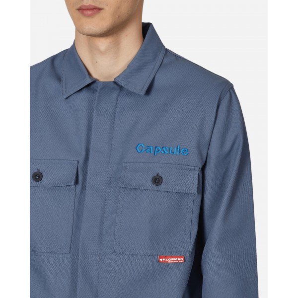 Capsule Uniform Jacket Postman Blue