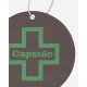 Capsule Logo Cross Air Cleaner Grigio / Verde