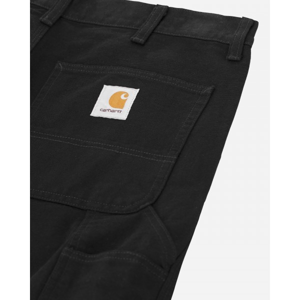 Carhartt WIP Pantaloni al ginocchio singolo nero