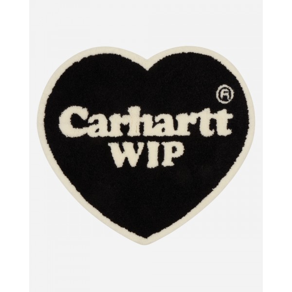 Carhartt Tappeto Cuore WIP Nero / Bianco