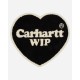 Carhartt Tappeto Cuore WIP Nero / Bianco