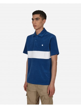Carhartt WIP Bayley Polo Shirt Blu