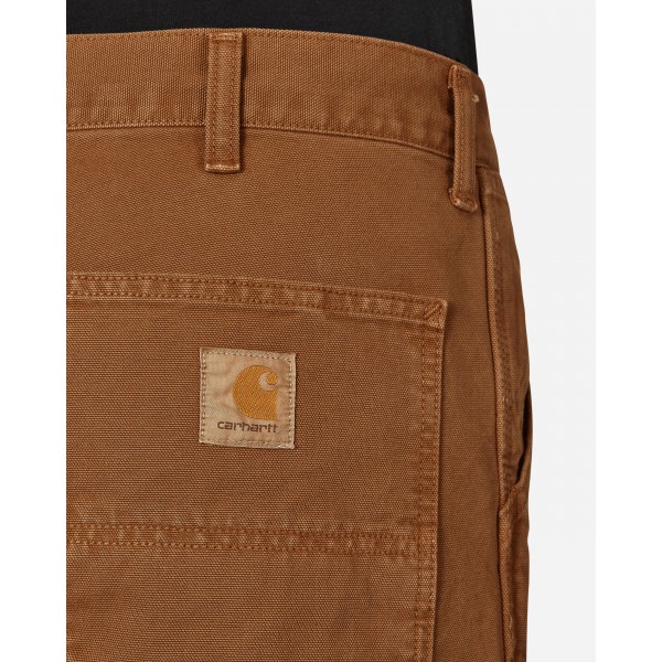 Carhartt WIP Pantaloni a doppio ginocchio marrone