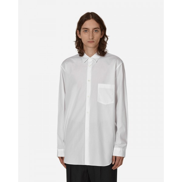 Camicia oversize nera Comme Des Garçons Bianco