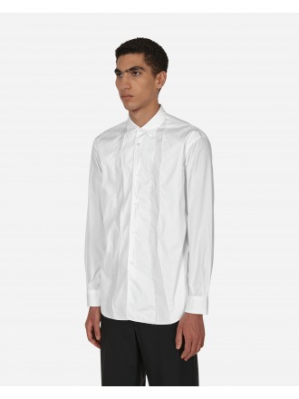 Comme Des Garçons Camicia Cut-Out Bianco