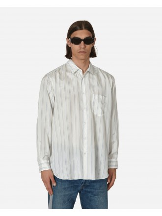 Comme Des Garçons Camicia Forever Stripe Cupro Longsleeve Shirt Stripe
