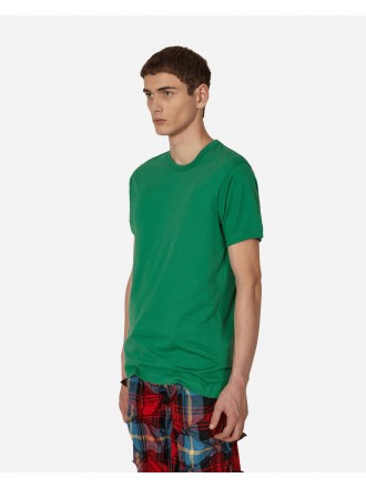 Comme Des Garçons Shirt Maglietta Rear Logo Verde