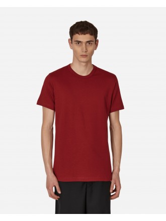 Maglietta Comme Des Garçons Rear Logo Rosso