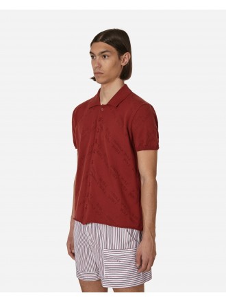 Polo in jersey Cormio Rosso