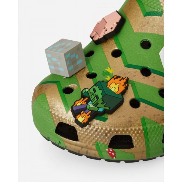 Zoccoli Crocs Minecraft Classic Elevated Multicolore