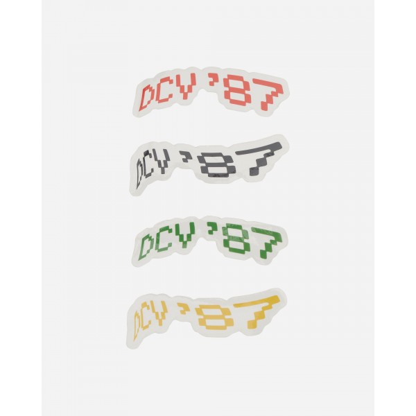 Set di adesivi DCV'87 Multicolore