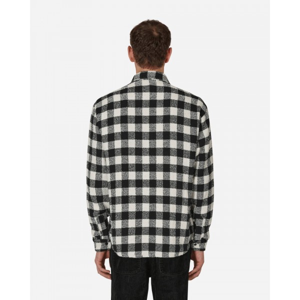 Dickies Opening Ceremony Camicia in tweed check nero