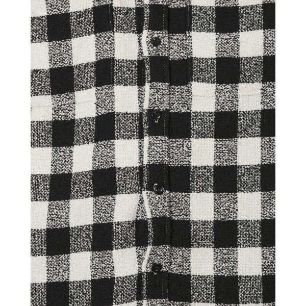 Dickies Opening Ceremony Camicia in tweed check nero