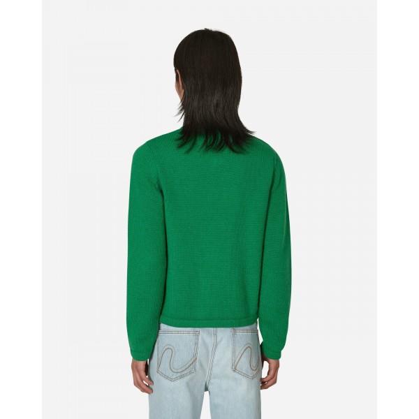 Maglione a maglia con logo ERL Verde