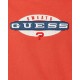 Felpa girocollo Guess USA Vintage Logo Rosso