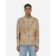 Guess USA Giacca in pelle Sherpa Beige