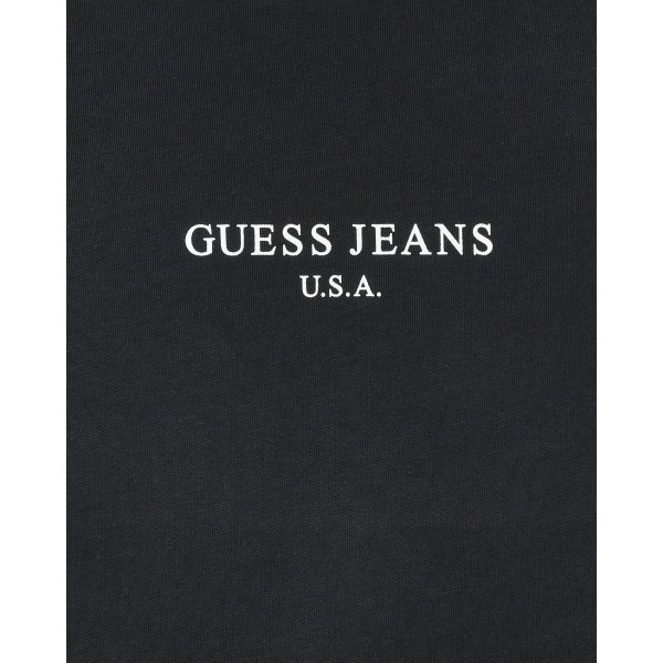 Maglietta Guess USA Vintage Logo Nero