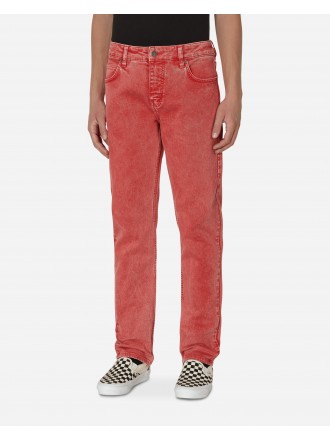 Pantaloni di jeans dritti Guess USA arancione