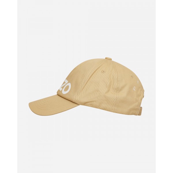 Cappello da baseball con logo KENZO Paris Beige