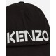 Cappello da baseball con logo KENZO Paris Nero