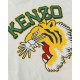 Maglietta KENZO Paris Oversize Tiger Varsity Bianco sporco