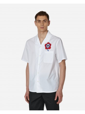 KENZO Paris Camicia Hawaiana Target Bianco sporco