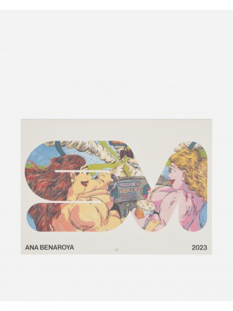 Calendario Caleidoscopio 2023 di Ana Benoroya Multicolore