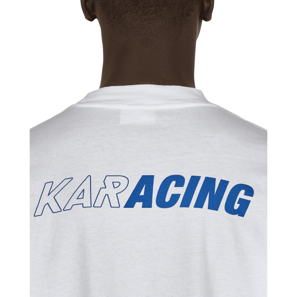 Maglietta a maniche lunghe L'Art De L'Automobile Karacing Team Bianco