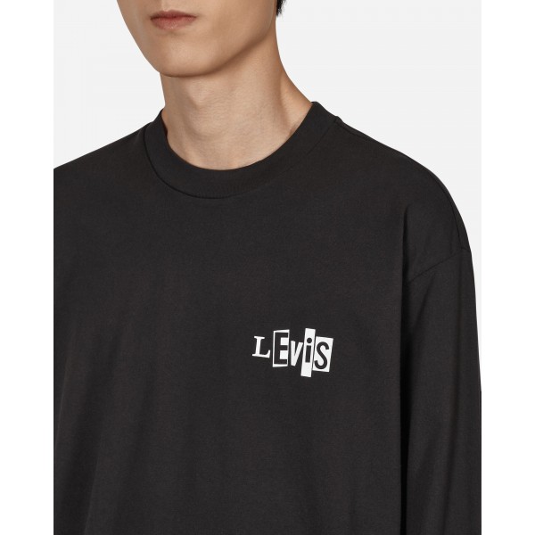 Levi's® Skateboarding Graphic Box Maglietta a maniche lunghe nera
