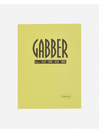 Masala Noir Gabber Logos Book Multicolore