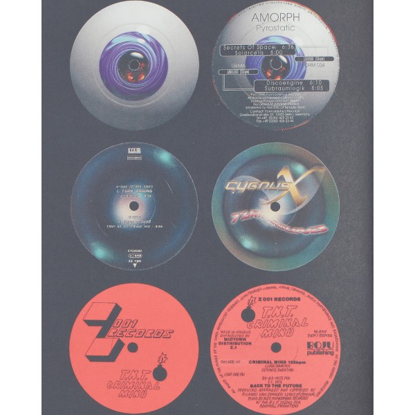 Masala Noir Trance Records Book Multicolore