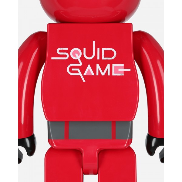 Medicom 1000% Squid Game Guardia Quadrata Be@rbrick Multicolore