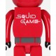Medicom 1000% Squid Game Guardia Quadrata Be@rbrick Multicolore
