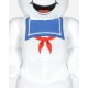 Medicom 400% Stay Puft Marshmallow Man Costume Be@rbrick Multicolore